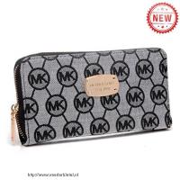 michael kors jet set monogram groot grijs portefeuilles Vintage Tas Online 3qvzc346